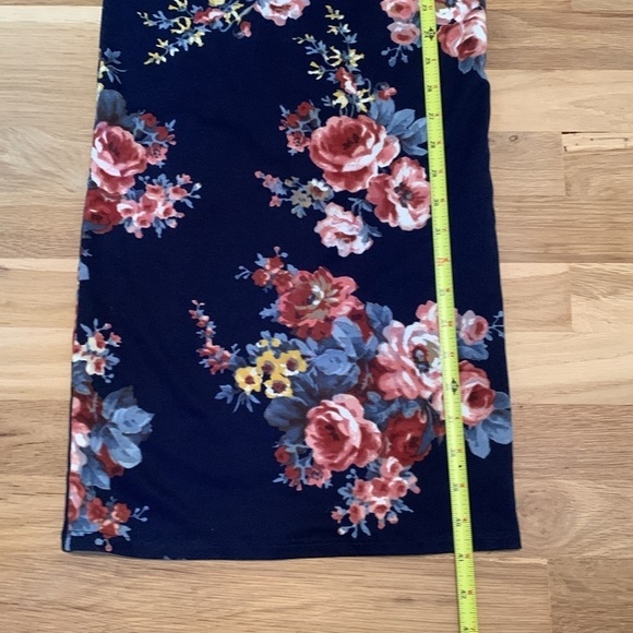 Mother Bee Maternity Cold Shoulder Body-Con Floral Dress  Women’s S - Picture 9 of 10